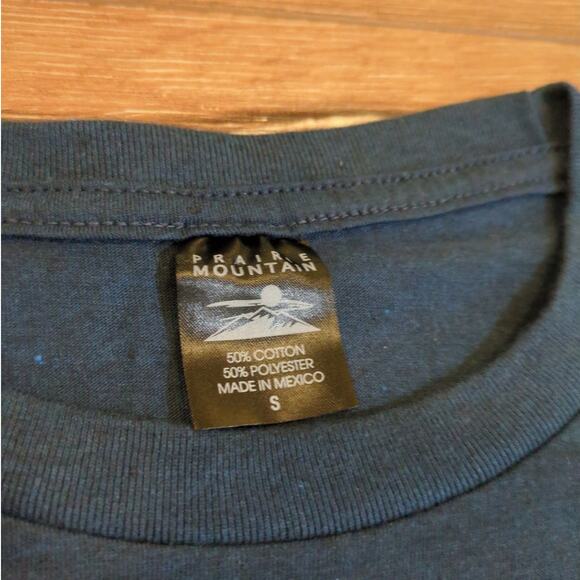 Prairie Mountain Space Shuttle NASA Adult Small Short Sleeve Shirt STS Blue - Picture 3 of 6